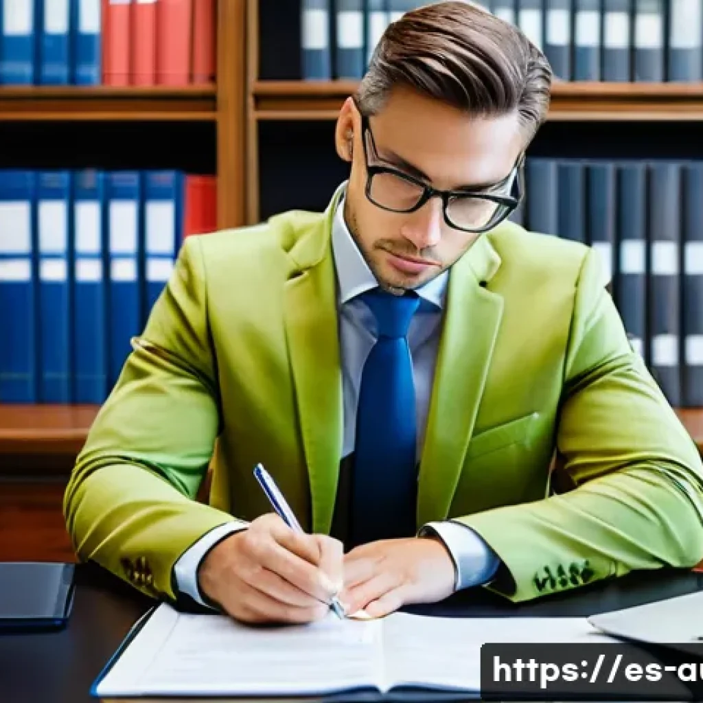 경매사 시험장에서 발생할 수 있는 문제 대비 - **Prompt:** A highly focused, professional-looking adult (male or female) sits at a modern, organize...
